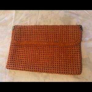 STUART WEITZMAN EUC Clutch Handbag Leather